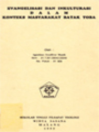 Image of Evangelisasi Dan Inkulturasi Dalam Konteks Masyarakat Batak Toba