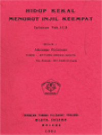 Image of Hidup Kekal Menurut Injil Keempat, Tafsiran Yoh 17,3