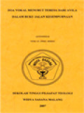 Doa Vokal Menurut Teresa Dari Avila Dalam Buku Jalan Kesempurnaan