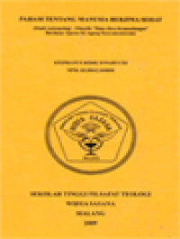 Image of Paham Tentang Manusia Berjiwa Sehat, (Studi Antropologi-Filosofis 