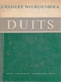 Image of Kramers' Duitsch Woordenboek: Duits-Nederlands; Nederlands-Duits