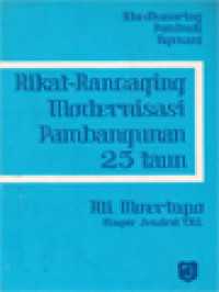 Image of Dhedhasaring Pambudi Ngenani Rikat-Rancanging Modernisasi Pembangunan 25 Taun