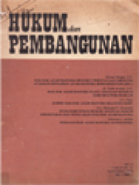 Image of Hukum Dan Pembangunan