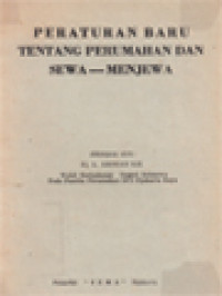 Image of Peraturan Baru Tentang Perumahan Dan Sewa-Menjewa