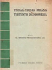 Image of Tindak-Tindak Pidana Tertentu Di Indonesia