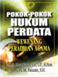 Image of Pokok-Pokok Hukum Perdata: Wewenang Peradilan Agama