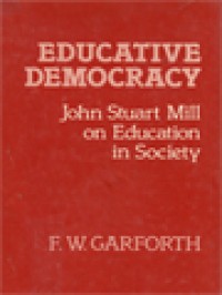 Image of Educative Democracy: John Stuart Mill On Education In Society