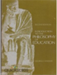 Image of Introduction To The Philosophy Of Education