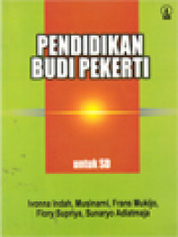 Image of Pendidikan Budi Pekerti: Untuk SD