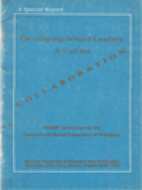 Image of Developing School Leaders: A Call For Collaboration