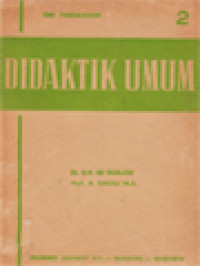 Image of Didaktik Umum (Ilmu Mangadjar)