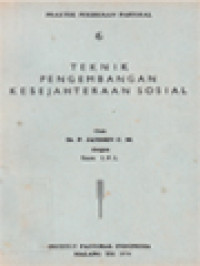 Image of Praktek Pekerjaan Pastoral 6: Teknik Pengembangan Kesejahteraan Sosial