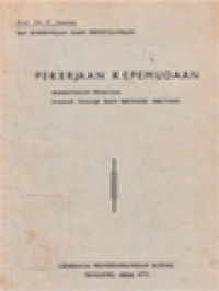 Image of Pekerjaan Kepemudaan: Bimbingan Pemuda Dasar-Dasar Dan Metode-Metode
