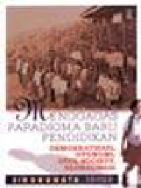 Image of Menggagas Paradigma Baru Pendidikan: Demokratisasi, Otonomi, Civil Society, Globalisasi / G. P. Sindhunata (Editor)
