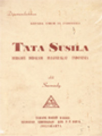 Image of Tata Susila Bergaul Didalam Masjarakat Indonesia