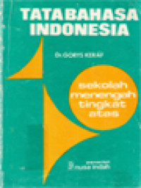 Image of Tatabahasa Indonesia Untuk Sekolah Lanjutan Atas