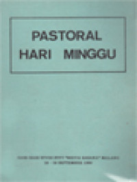 Image of Pastoral Hari Minggu: Hari-Hari Studi STFT 