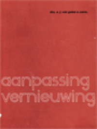 Image of Aanpassing En Vernieuwing: Conferenties Voor Religieuzen
