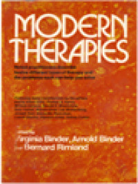 Image of Modern Therapies / Virginia Binder, Arnold Binder, Bernard Rimland (Edited)