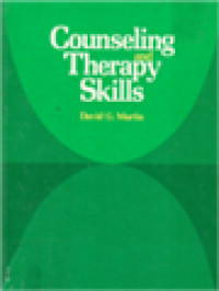 Image of Counseling And Therapy Skills