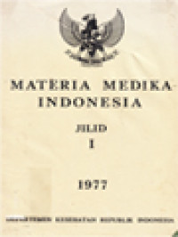 Image of Materia Medika Indonesia I