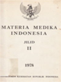 Image of Materia Medika Indonesia II