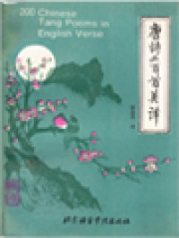 Image of 200 Chinese Tang Poems In English Verse