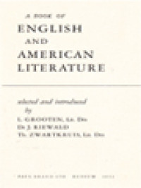 Image of A Book Of English And American Literature