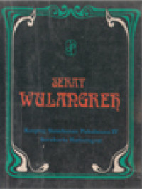 Image of Serat Wulangreh: Kanjeng Susuhunan Pakubuana IV Surakarta Hadiningrat