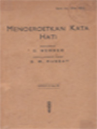 Image of Menoeroetkan Kata Hati II, III