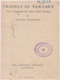 Image of Travels In Tartary: One's Company And News From Tartary