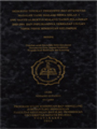 Image of Deskripsi Tingkat Frekuensi Dan Intensitas Masalah Yang Dialami Siswa Kelas 1 SMU Santo Albertus Malang Tahun Pelajaran 2003-2004 Dan Implikasinya Terhadap Usulan Topik-Topik Bimbingan Kelompok