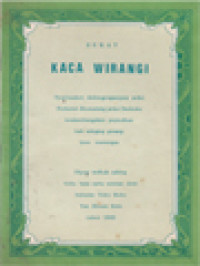Image of Serat Kaca Wirangi: Nyariosaken Dedongenganipun Peksi Perkutut Dhumateng Peksi Derkuku Mralambangaken Pepindhan Bab Adeging Gesangipun Manungsa