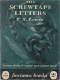 Image of The Screwtape Letters: Letter From A Senior To A Junior Devil