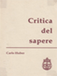 Image of Critica Del Sapere