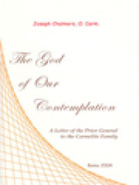 Image of The God Of Our Contemplation: A Letter Of The Prior General To The Carmelite Family