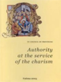 Image of Authority At The Service Of The Charism (XV Council Of Provinces Fatima 2003)
