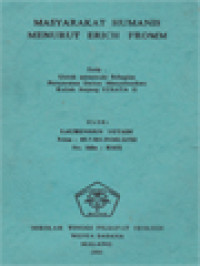 Image of Masyarakat Humanis Menurut Erich Fromm