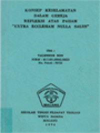 Image of Konsep Keselamatan Dalam Gereja Refleksi Atas Paham 