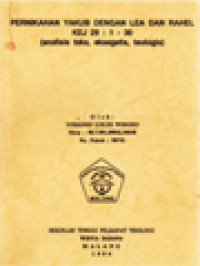 Image of Pernikahan Yakub Dengan Lea Dan Rahel Kej 29:1-30 (Analisis Teks, Eksegetis, Teologis)