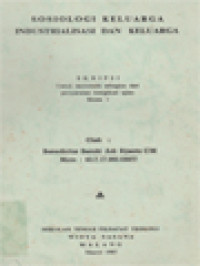 Image of Sosiologi Keluarga Industrialisasi Dan Keluarga