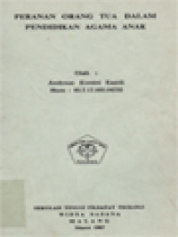 Image of Peranan Orang Tua Dalam Pendidikan Agama Anak