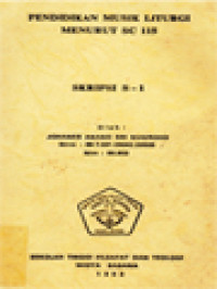 Image of Pendidikan Musik Liturgi Menurut SC 115