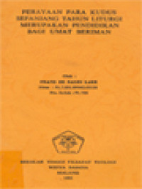 Image of Perayaan Para Kudus Sepanjang Tahun Liturgi Merupakan Pendidikan Bagi Umat Beriman