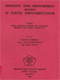 Image of Manusia Dan Masyarakat Menurut Ki Ageng Suryomentaram