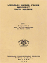 Image of Menjadi Murid Yesus Menurut Injil Matius