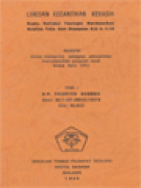 Image of Lukisan Kecantikan Kekasih, Suatu Refleksi Teologis Berdasarkan Analisa Teks Dan Eksegese Kid 4:1-15