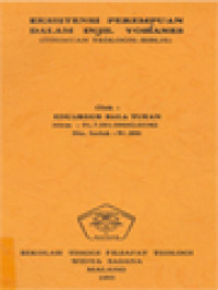 Image of Eksistensi Perempuan Dalam Injil Yohanes (Tinjauan Teologis-Biblis)