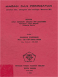 Image of Madah Dan Peringatan (Analisa Teks, Eksegetis Dan Teologis Mazmur 95)