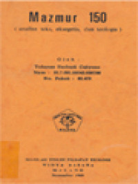 Image of Mazmur 150 (Analisa Teks, Eksegetis, Dan Teologis)